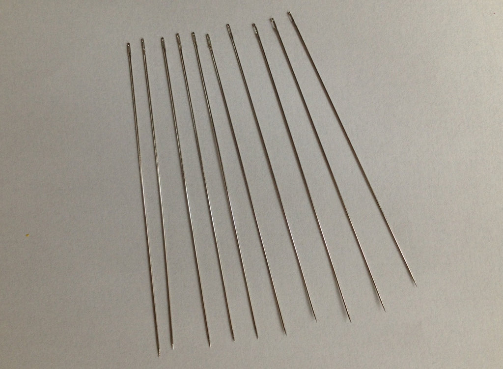Jewellery Beading Needles (80mm) – BR Trimmings