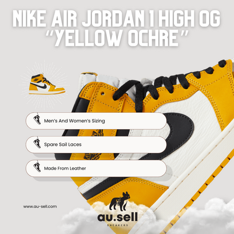 Nike Air Jordan 1 High OG "Yellow Ochre" - Blog Post - au.sell store