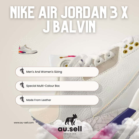 Nike Air Jordan 3 x J Balvin - au.sell store - blog