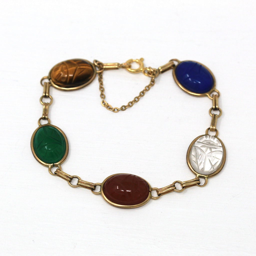 Bibi van der Velden Scarab Multicolor Gold Bracelet – Bibi van der Velden |  Fine Jewellery