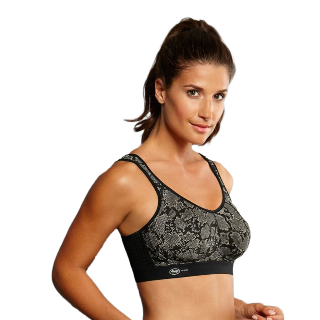 Anita Active 5544-283 Women's Black/Kalahari Animal Print Sports Bra 34G :  Anita: : Clothing, Shoes & Accessories