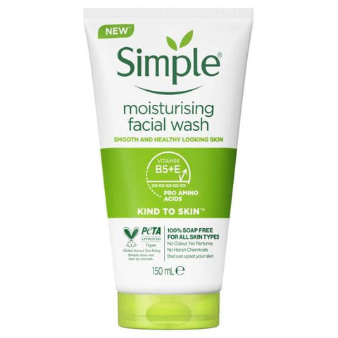 Simple- Moisturizing Facial Wash 150ml