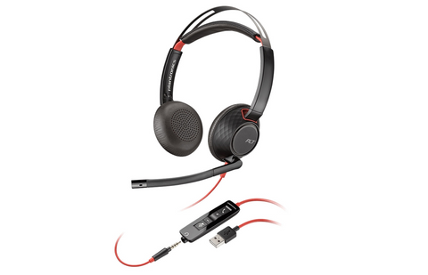 Poly/Plantronics BLACKWIRE 5220 Series UC Headset | SourceIT