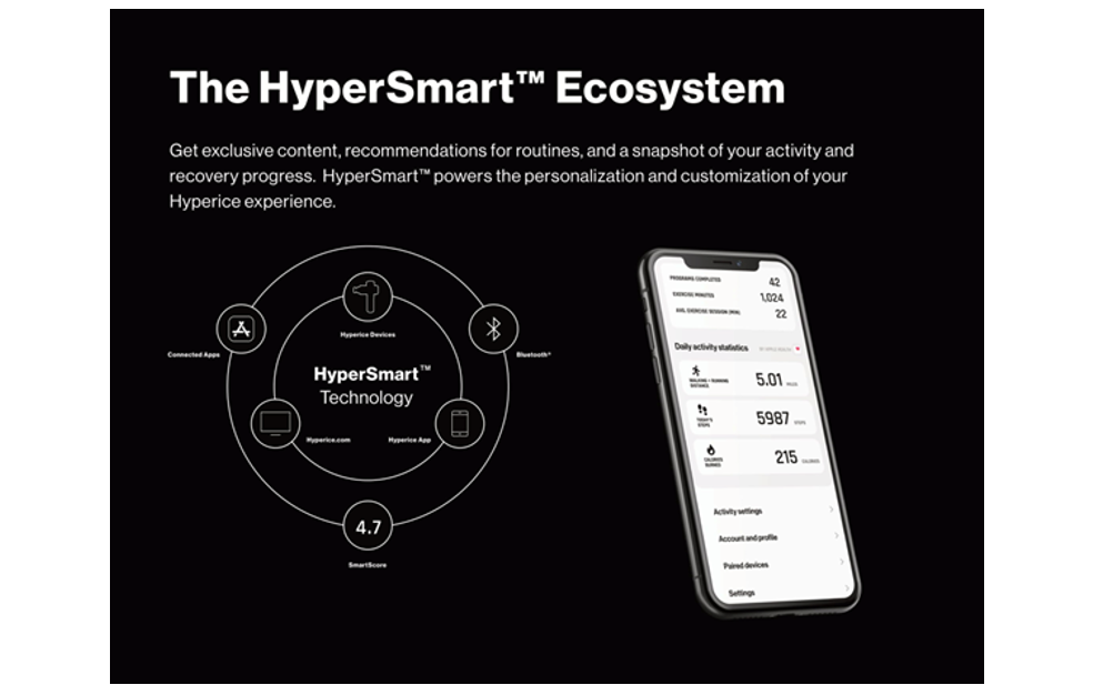 Bluetooth and Hyperice App