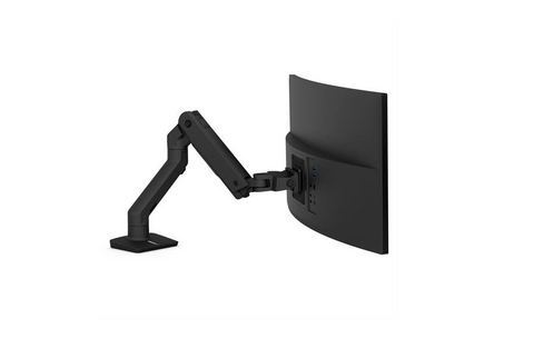 Ergotron™ HX Desk Monitor Arm Polished Aluminium (45-475-026) | SourceIT