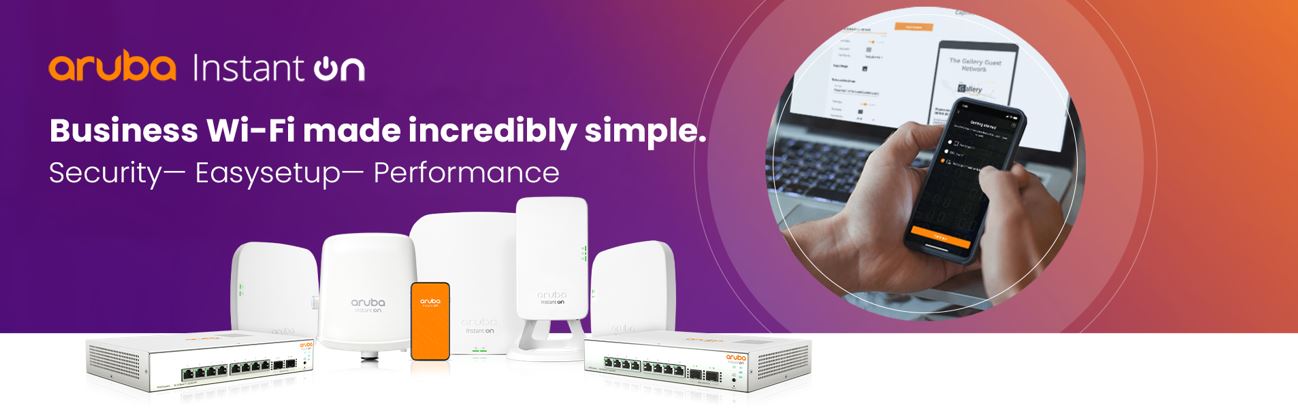 Business Wi-Fi made incredibly simple with Aruba Networks Instant On
Check 