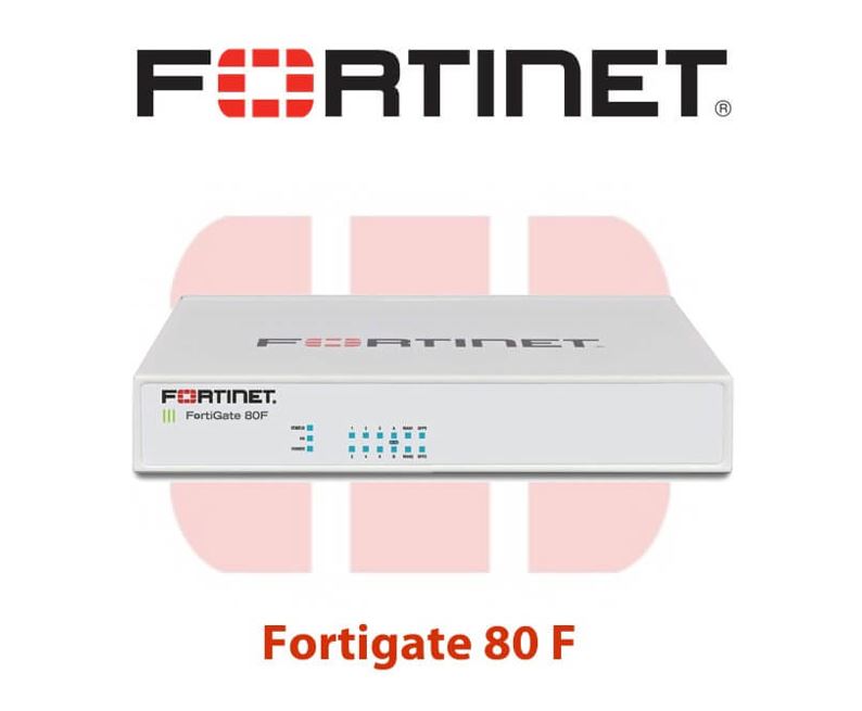 Comparison illustration of FortiGate 80F firewall