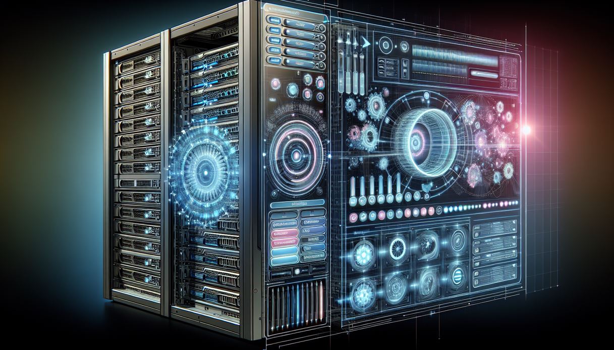 Illustration of systems management and automation features in PowerEdge servers