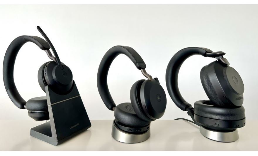 Jabra Evolve2 65 Vs Evolve2 75 Wireless Headset for Business: Remote  Working Essentials