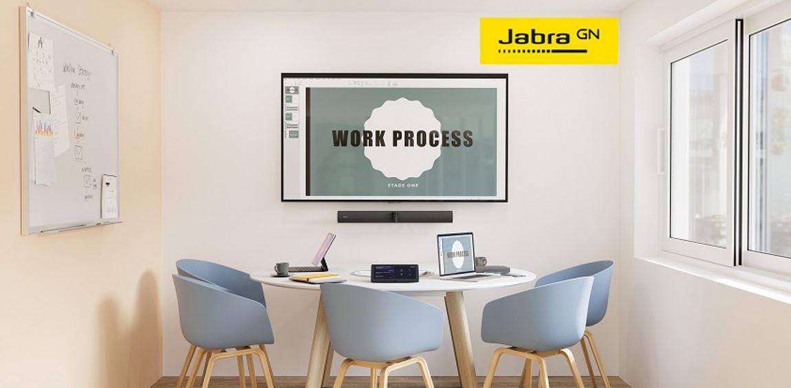 Jabra PanaCast 50 Video Bar System for various meeting room sizes