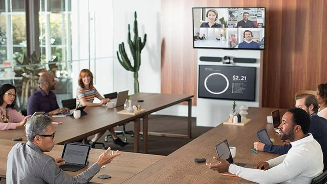 Logitech Rally Plus: Best for Large Conference Rooms