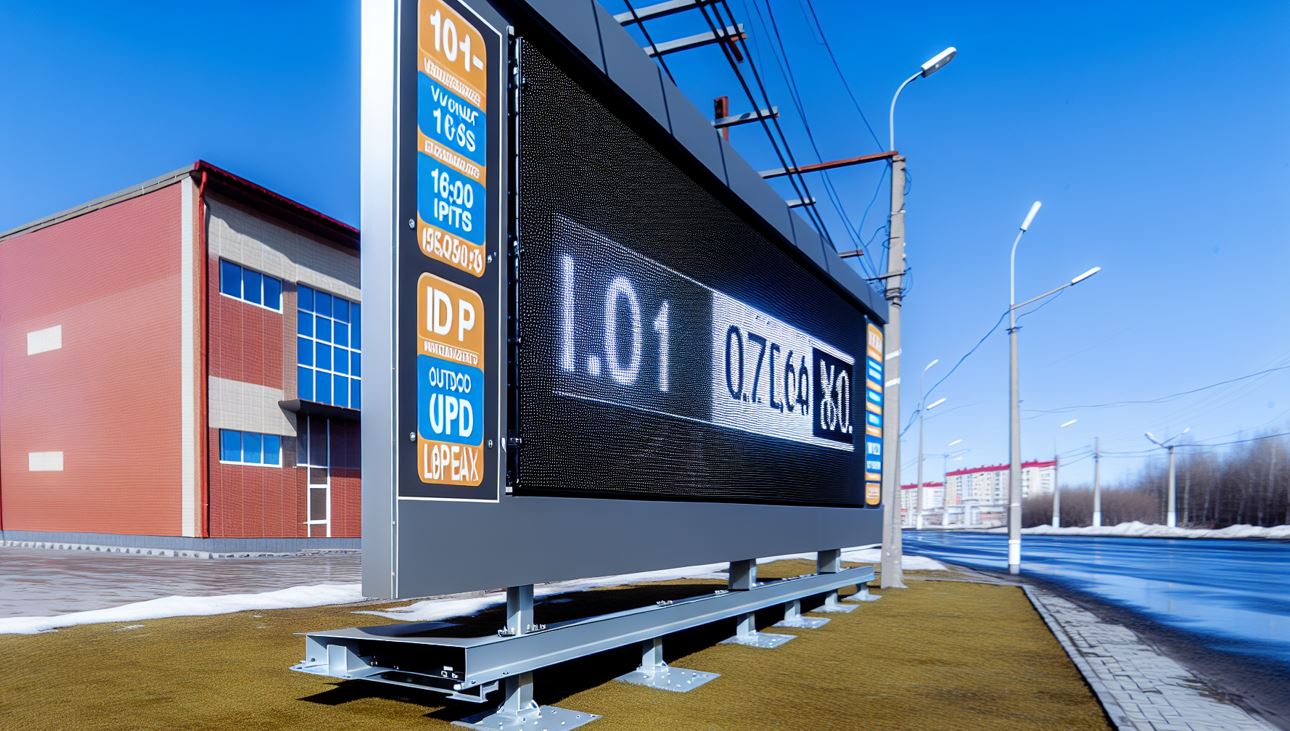 Reliable performance of LG outdoor LED signage in any environment with high IP ratings