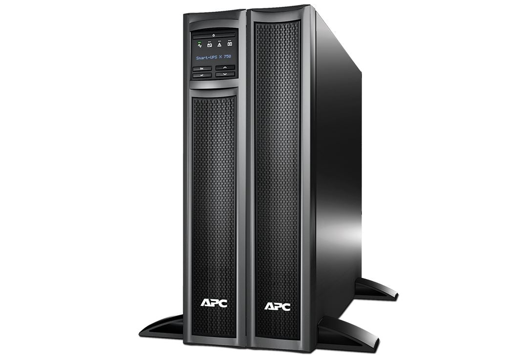 Schneider Electric APC Smart-UPS X 750VA Rack/Tower LCD SMX750I for versatile mounting