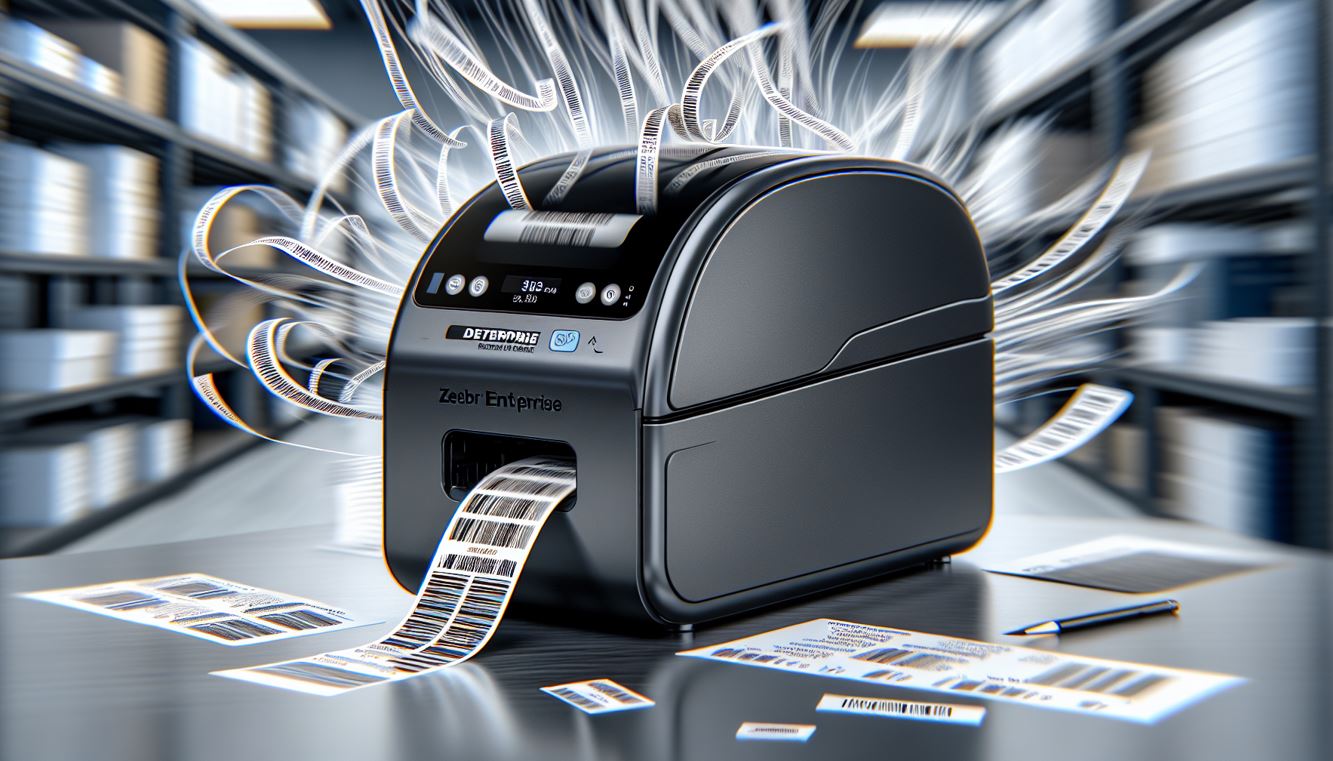 Zebra enterprise label printer for diverse business sectors