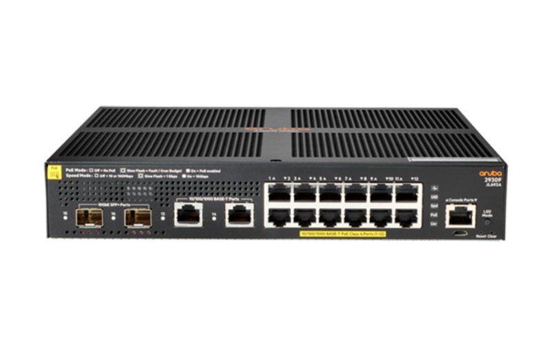 HPE Aruba Networking CX 6200F 12G Class4 PoE 2G/2SFP+ 139W Switch (R8Q72A)