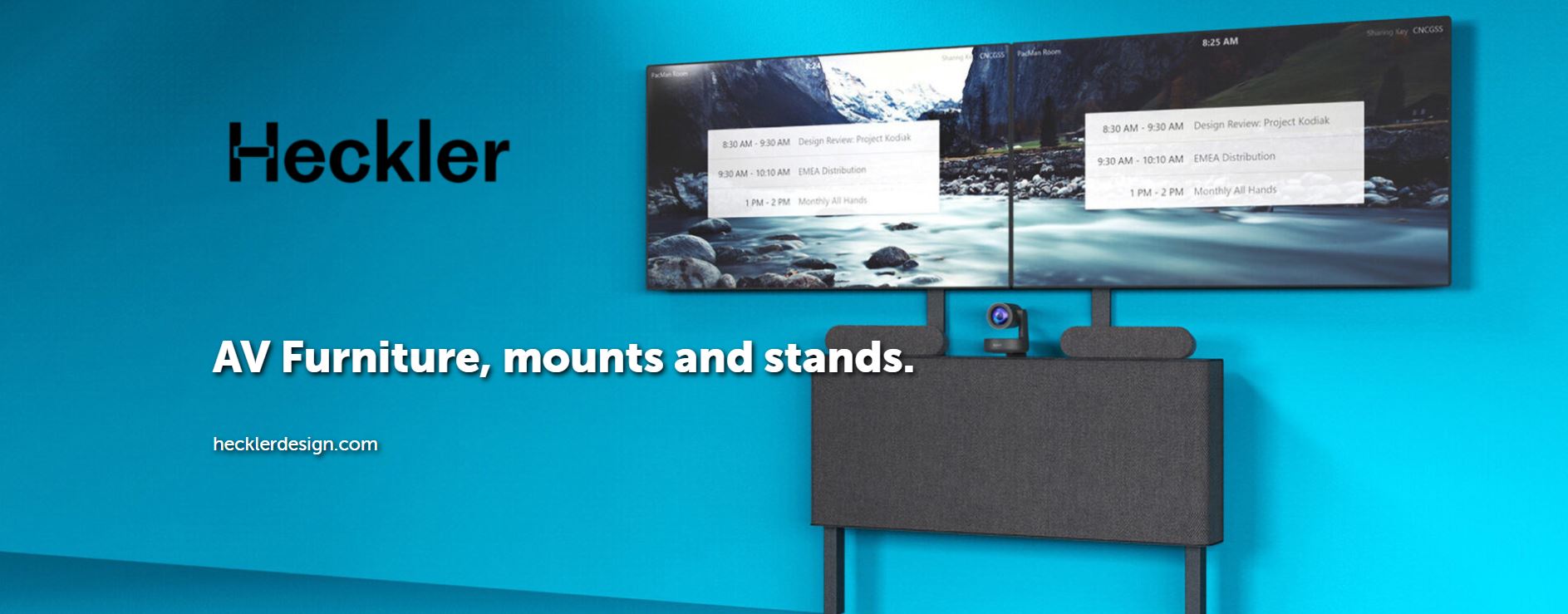 Heckler Design Modern Audio Visual (AV) Hardware, Furniture and Video Meeting Solutions to Connect Your Hybrid Workforce