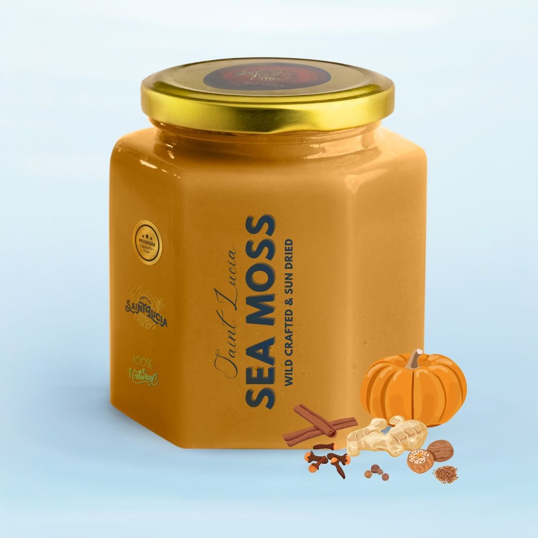 Pumpkin Spice Infused Sea Moss Gel - seamoss.ae product image