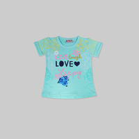 Thumbnail for Love Hear Little Girls Summer Top shirt D-12251
