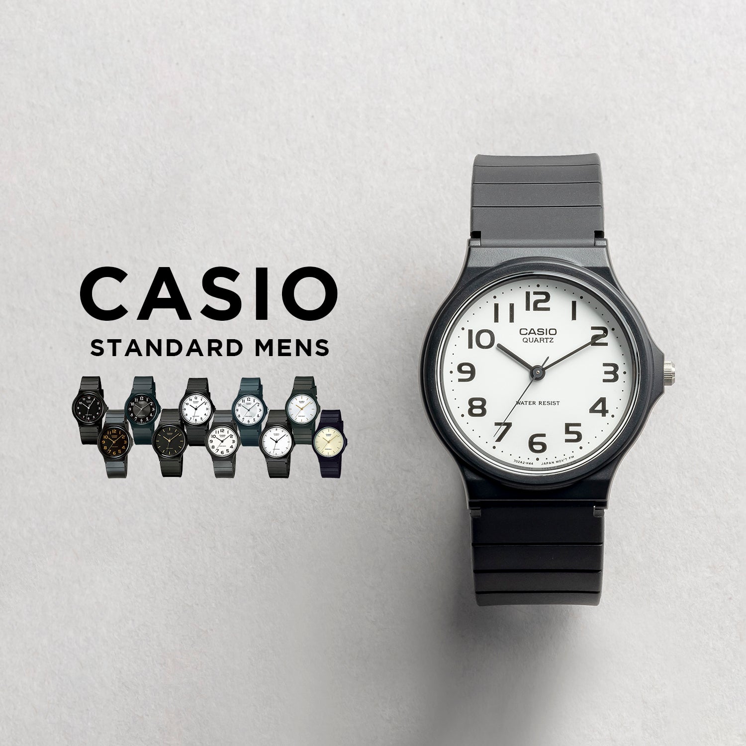 CASIO STANDARD MENS <br>MQ-24* | たいようのとけいてん | Reviews on