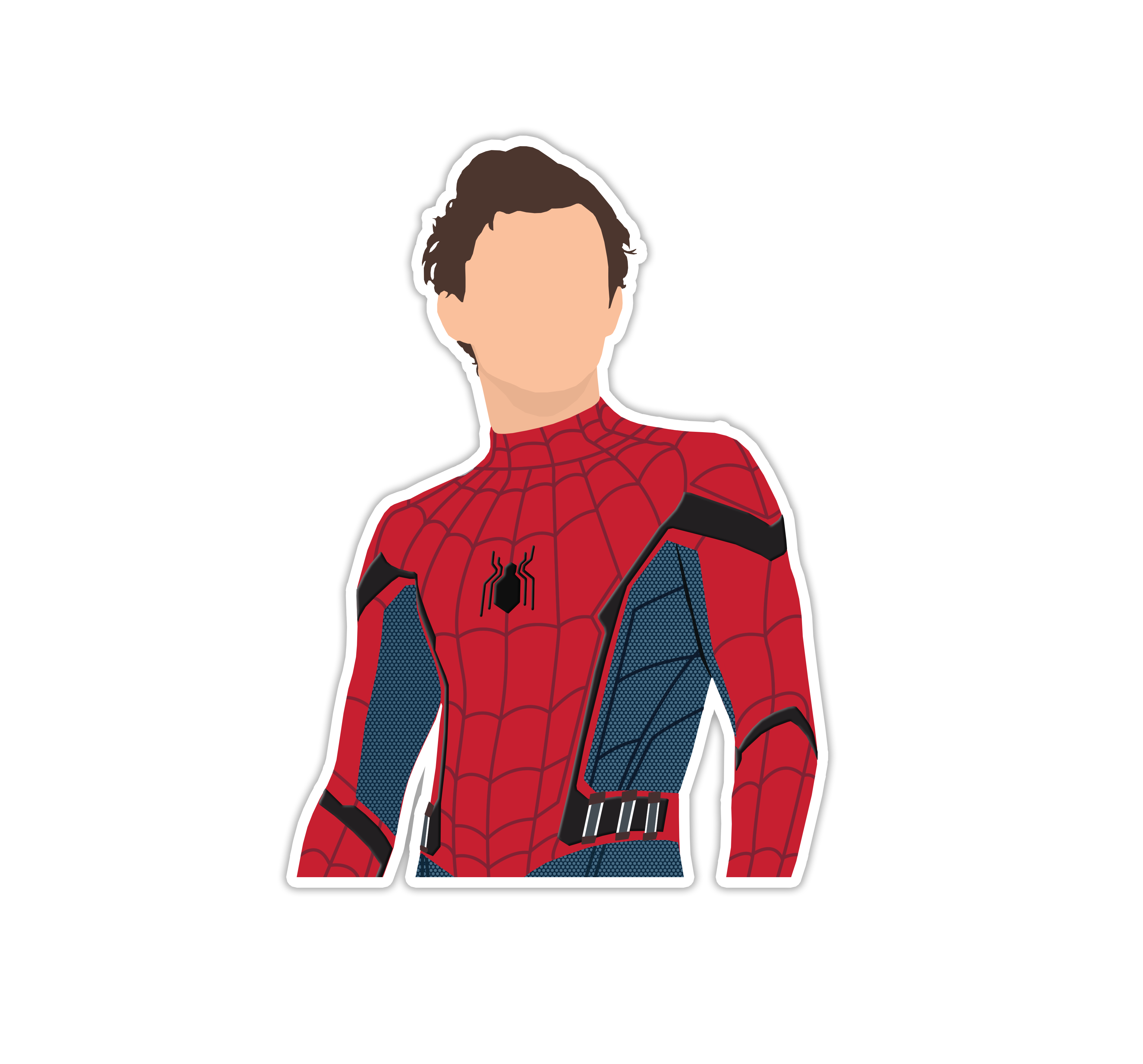 Tom Holland Spider-Man Sticker – Trimmings