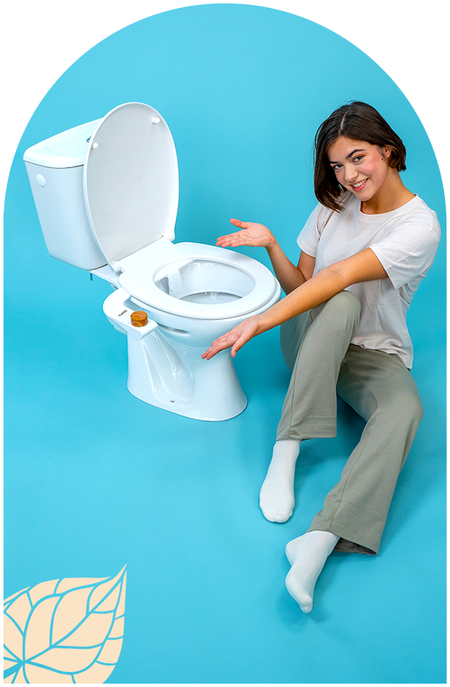 Bidet Boku + 5 Feuilles pour séchage Offertes