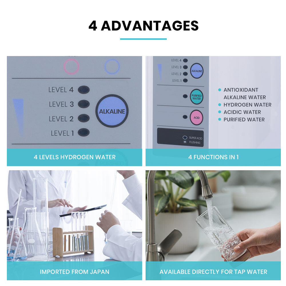 four advantages of using kangen water machine