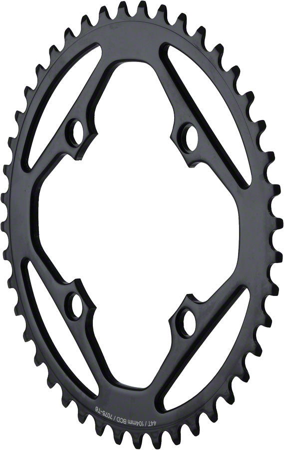 MSW Chainring 48T, 104mm BCD Outer Black