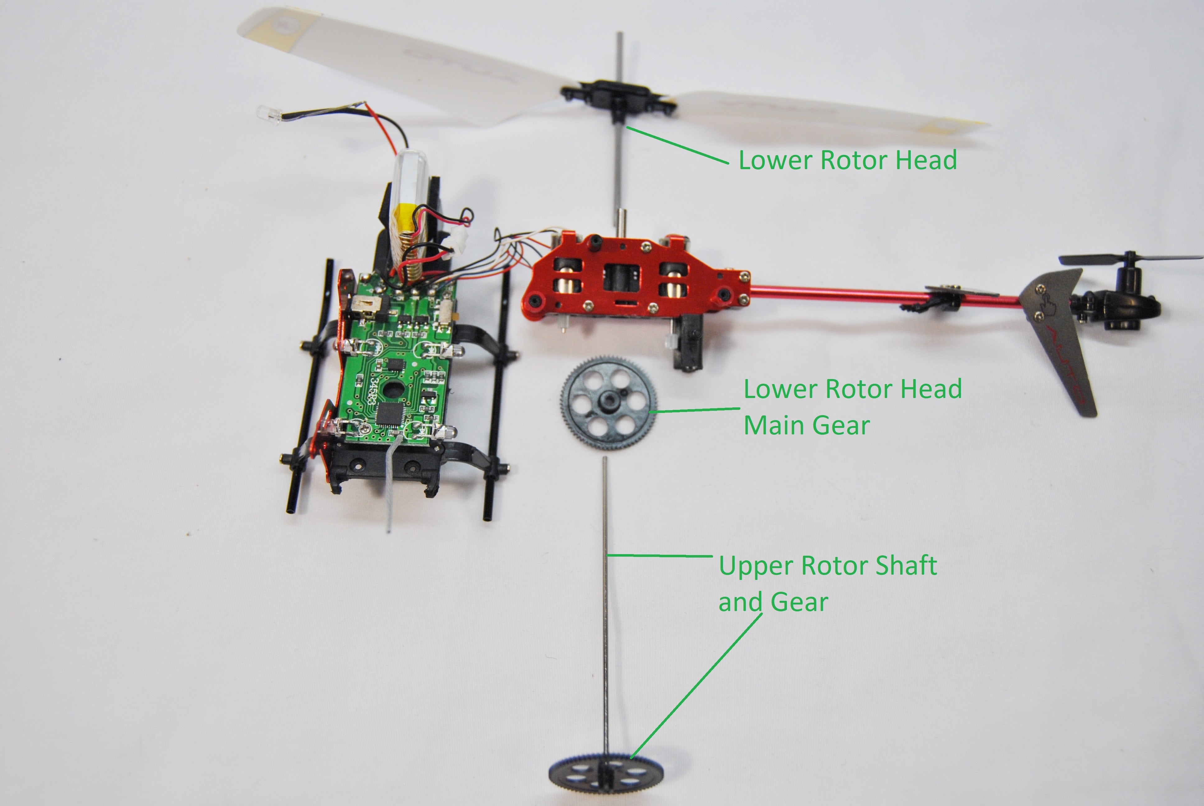 Shanrya Pales de Rotor Principal d'hélicoptère RC, 2 PCS de Remplacement  d'hélice de Rotor Principal RC Noir Solide et Durable Facile à Installer  pour