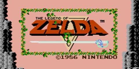 The Legend of Zelda opening scene