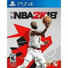 Front cover view of NBA 2K18 for PlayStation 4