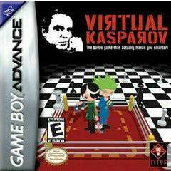 Front cover view of Virtual Kasparov for GameBoy Advance