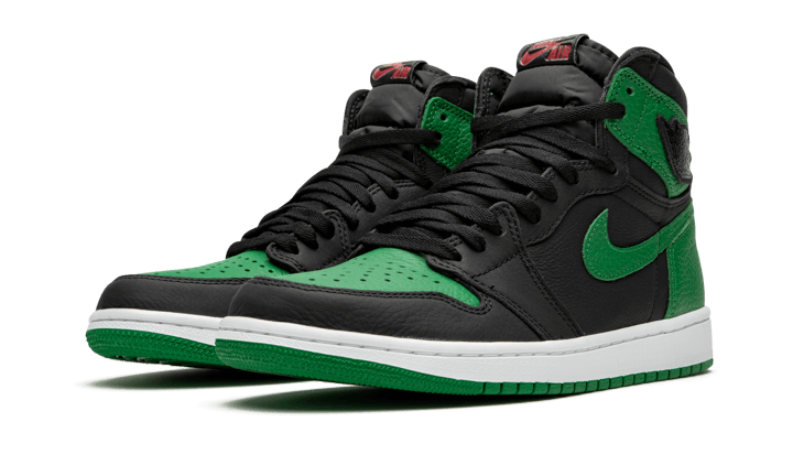 green air jordan ones