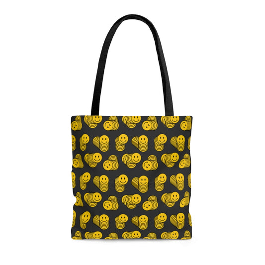 Tote Bag Yellow Faces