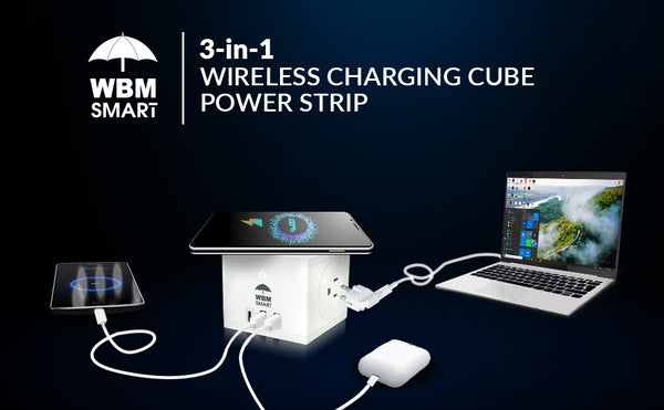 Wireless Cube Charger 3 in 1