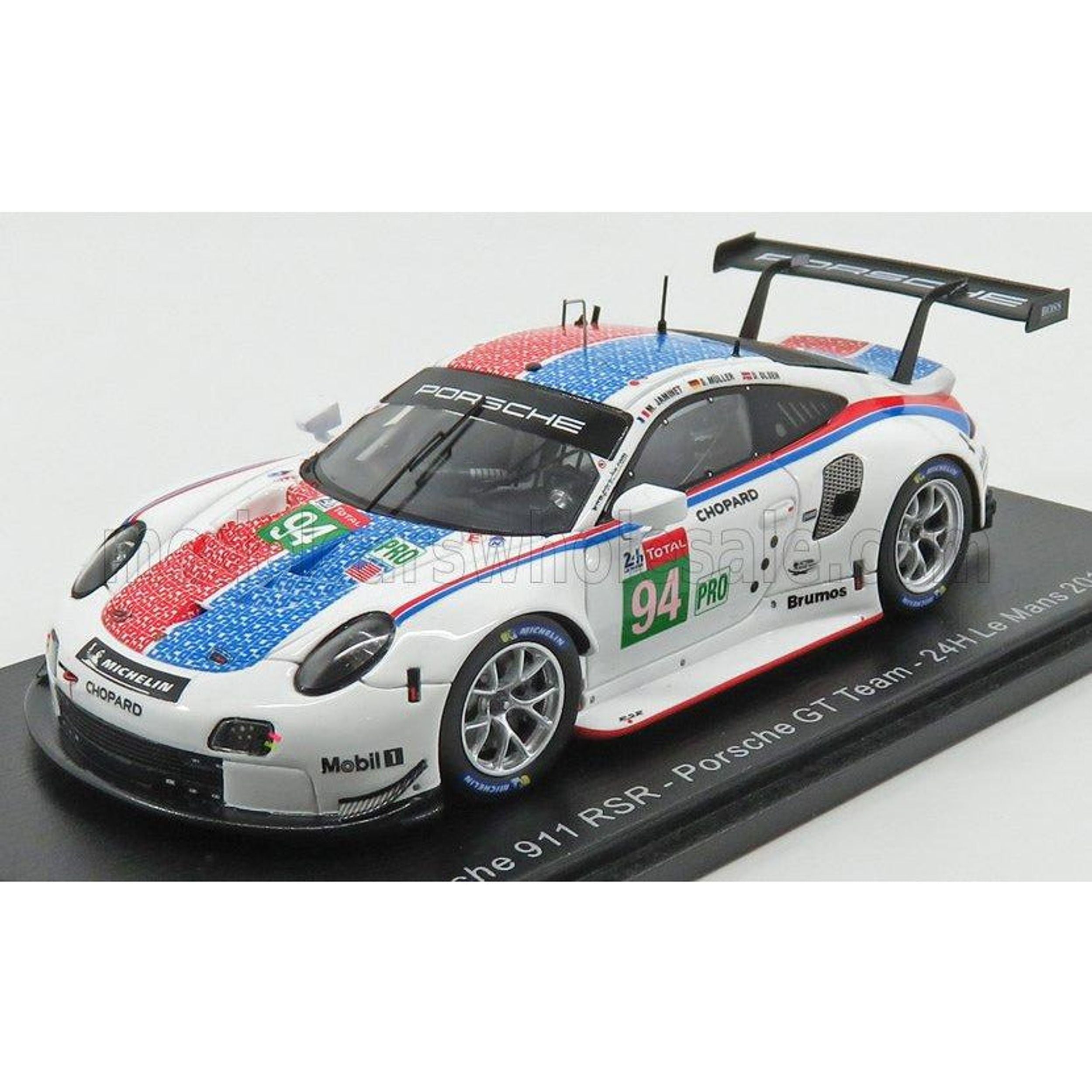 Spark Porsche 911 991 RSR  Flat-6 Team Porsche GT N 94 24H LE Mans