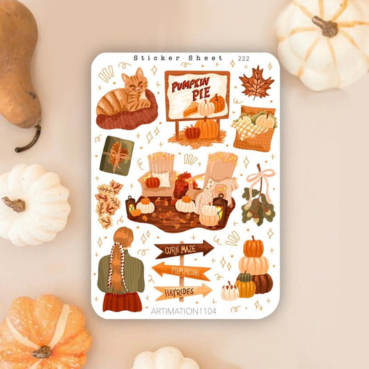 Stickers Décoratifs  Fenêtre d'Automne – millenotes