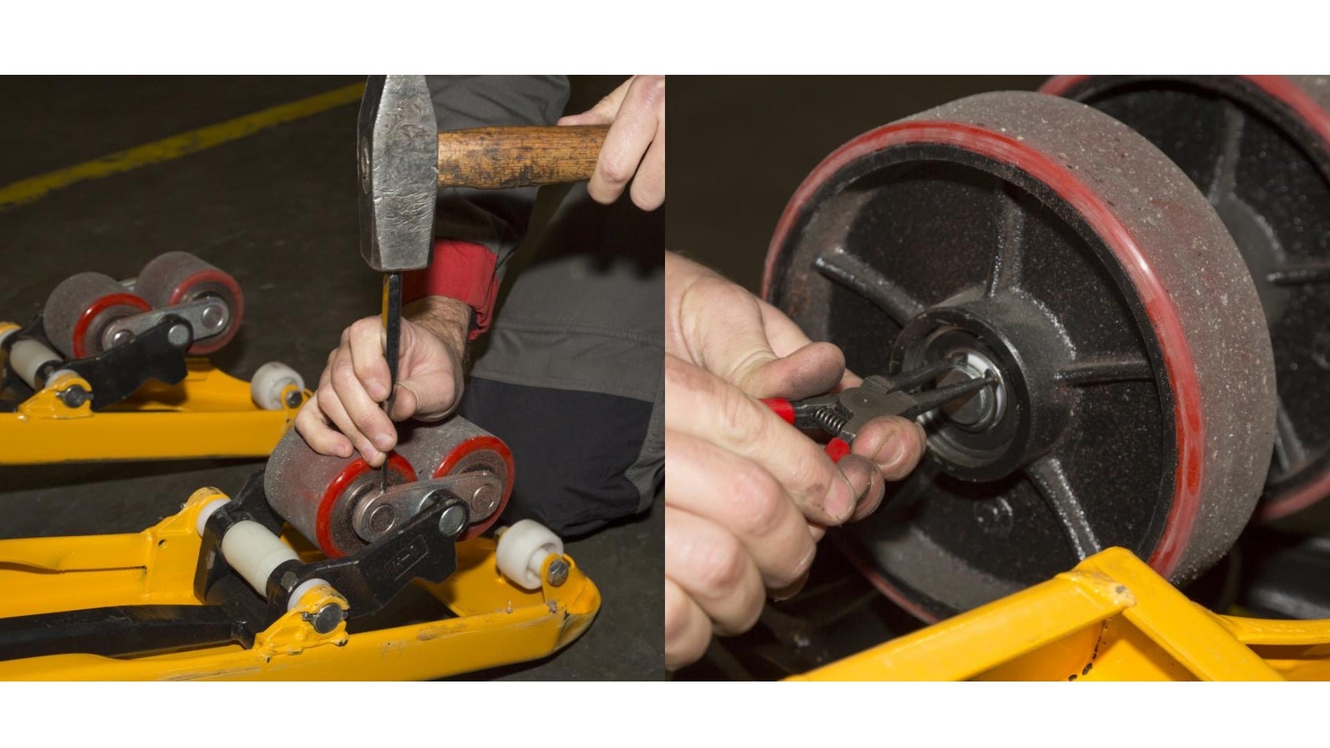 How to Replace a Damaged Pallet Jack Wheel article preview photo