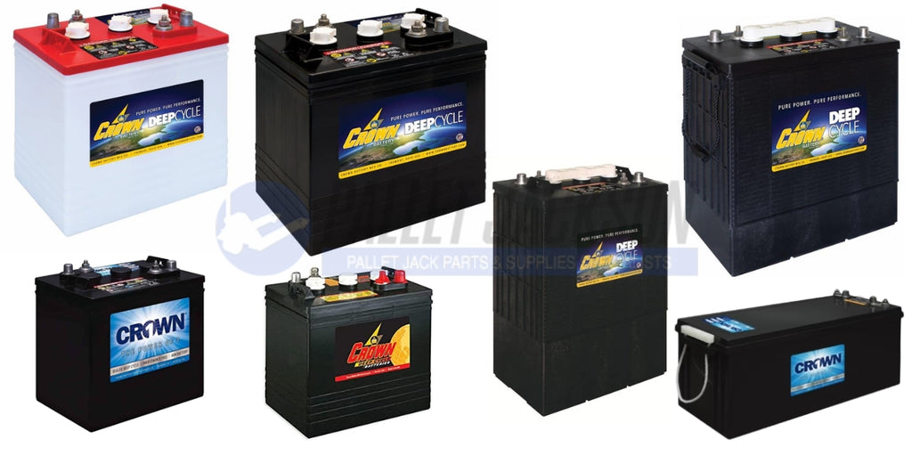 Toyota Electric Pallet Jack Batteries - Crown