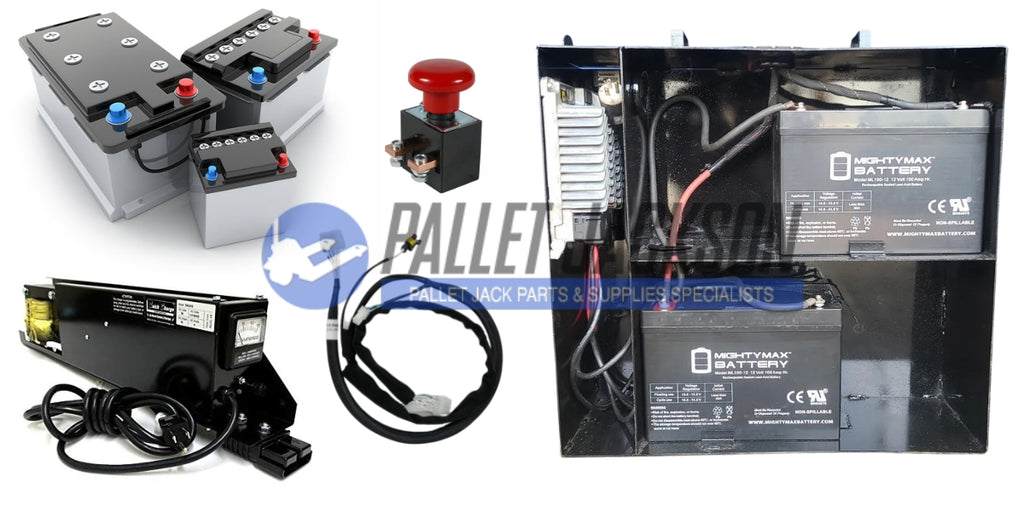 Raymond Pallet Jack Battery and Charging System