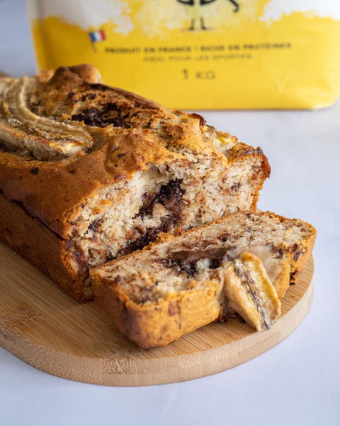 Recette banana bread protéiné