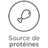 Source de proteine