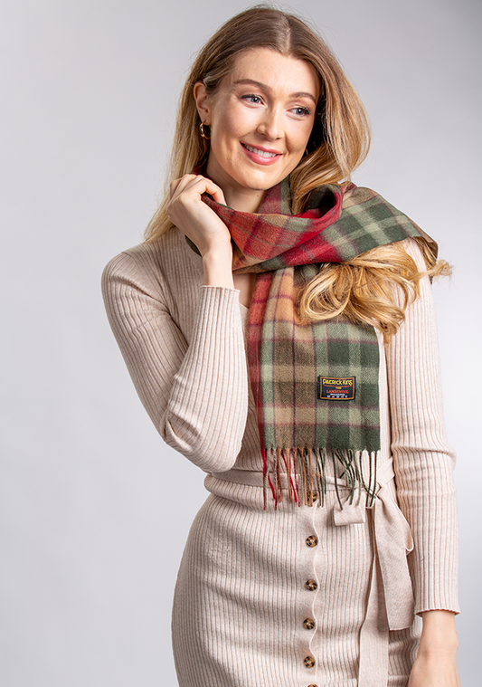 Tartan Wool Pocket Scarves