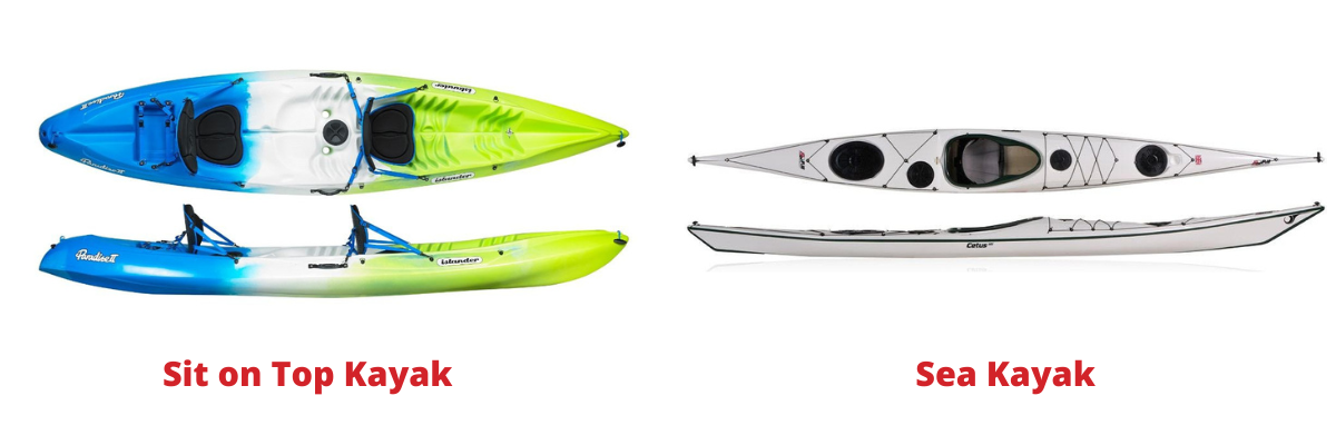 South Coast Canoes - Sit on Top vs Sea Kayak