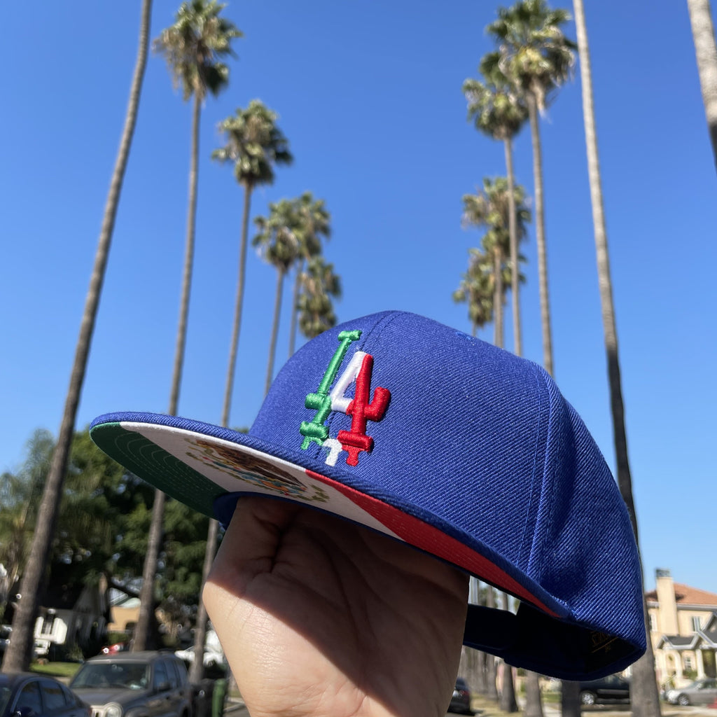 la dodgers drip hat