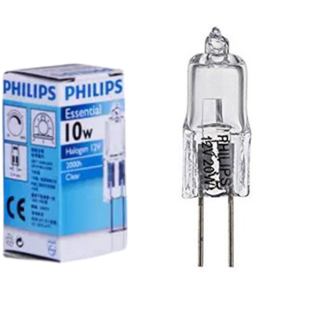 Volt 10 100 Lumen G4 Base Bi-Pin Halogen Light Bulb by Philips Koala Lamps and Lighting