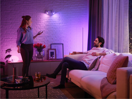 Hue GU10 LED Bulb - White and colour ambiance | Philips Hue AU