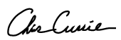Chris Currie signature