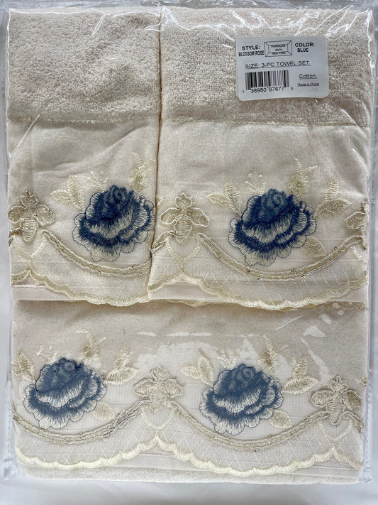Jamela 18 Piece Embroidered Bath Mat Set – Stylish Curtains