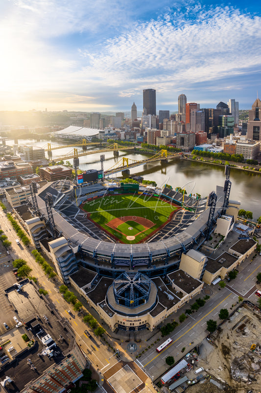 Photo of PNC Park and Pittsburgh Skyline, PNC Park Picture, Pittsburgh  Pirates