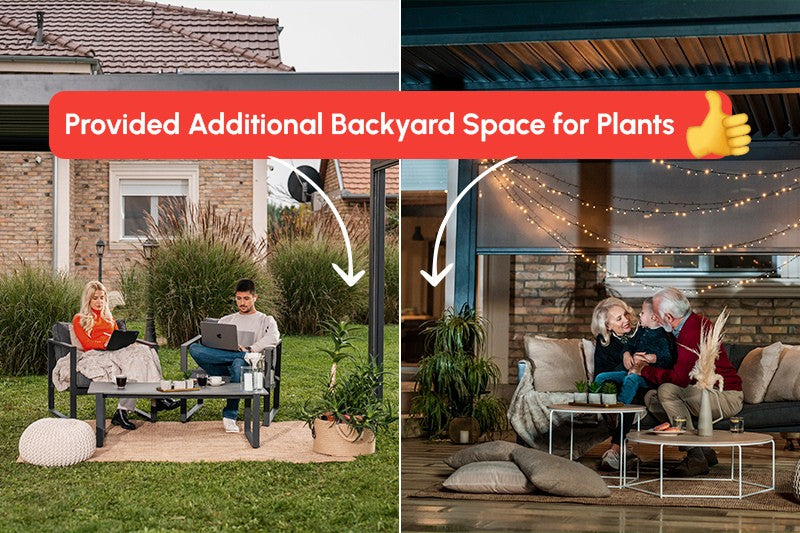 Additional Backyard Space for Plants